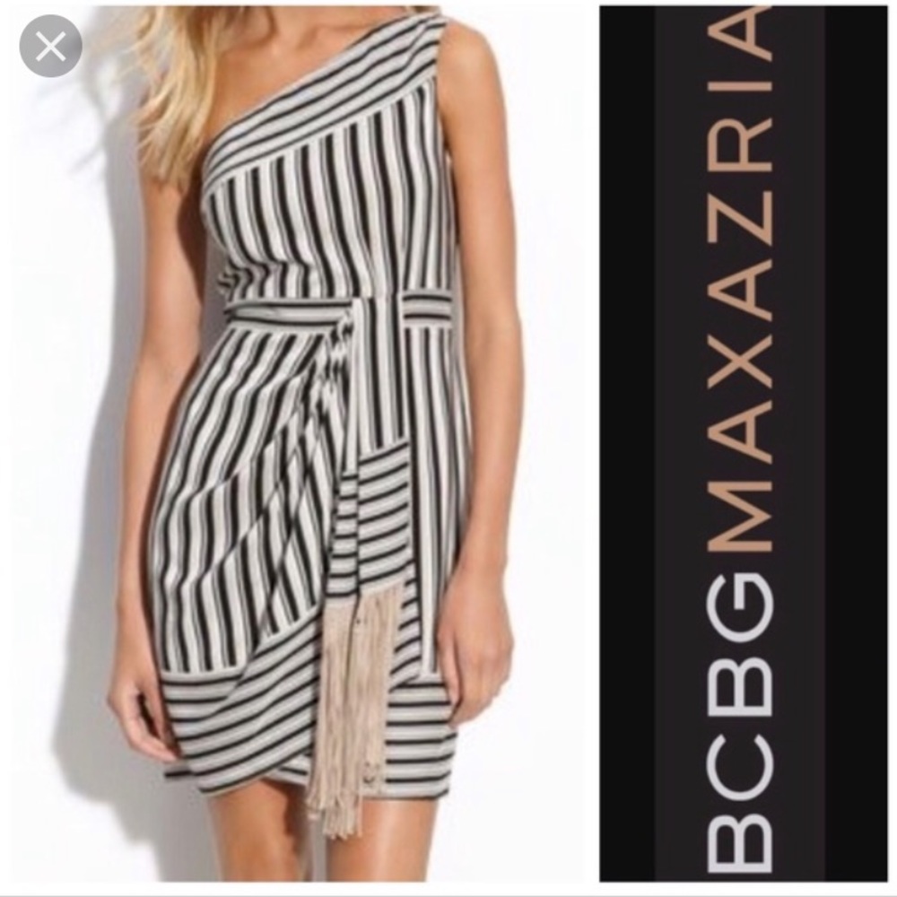 BCBG One Shoulder Dress